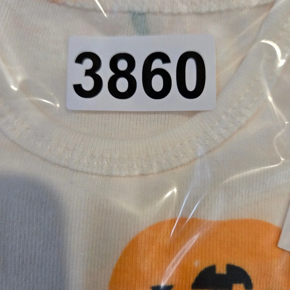 Old Navy NWT 12-18M Pumpkin Bodysuit Set Baby Fall Halloween Graphic 2PK